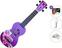Sopran Ukulele Mahalo Hibiscus Standard SET Hibiscus Purple Burst Sopran Ukulele
