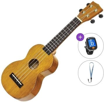 Ukulele soprano Mahalo MH1-VNA Basic SET Vintage Natural Ukulele soprano - 1