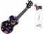 Сопрано укулеле Mahalo Heart Standard SET Heart Black Сопрано укулеле