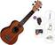 Ukulele soprano LAG TKU-8S Tiki Premium SET Natural Satin Ukulele soprano