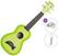 Ukulele soprano Kala Makala Dolphin Basic SET Green Apple Burst Ukulele soprano