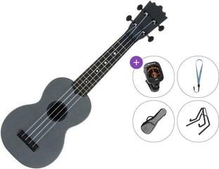Сопрано укулеле Pasadena WU-21G1-BK Premium SET Gray Сопрано укулеле
