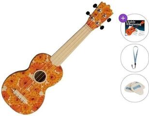 Сопрано укулеле Pasadena WU-21F1-WH Standard SET Orange Сопрано укулеле