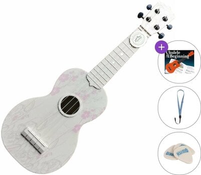 Sopran ukulele Pasadena WU-21F5-WH Standard SET Natural Sopran ukulele - 1