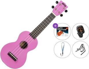 Сопрано укулеле Mahalo MR1 Standard SET Pink Сопрано укулеле