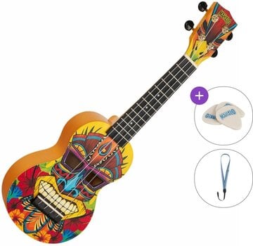 Сопрано укулеле Mahalo MA1TK Art Series Basic SET Tiki Сопрано укулеле - 1