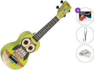 Sopraninė ukulelė Mahalo MA1WL Art Series Standard SET Owl Sopraninė ukulelė