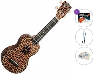 Сопрано укулеле Mahalo MA1CH Art II Series Standard SET Cheetah Сопрано укулеле
