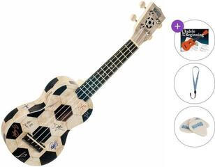 Ukulele soprano Mahalo MA1FB Art II Series Standard SET Football Ukulele soprano