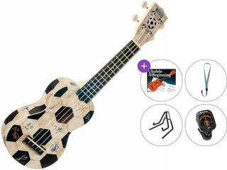 Ukulele soprano Mahalo MA1FB Art II Series Premium SET Football Ukulele soprano