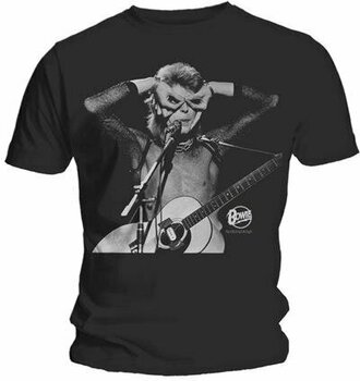 Shirt David Bowie Shirt Acoustics Zwart S - 1