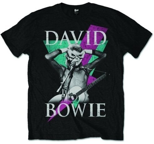 Majica David Bowie Majica Thunder Unisex Black M