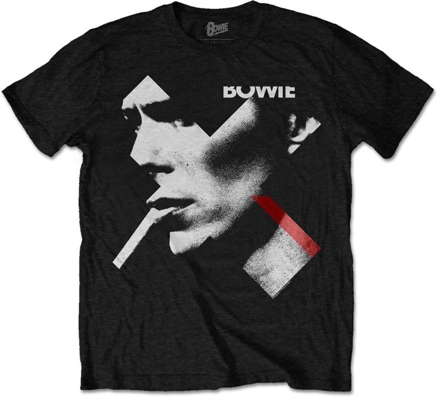 Tričko David Bowie Tričko Smoke Unisex Black L