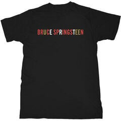 Shirt Bruce Springsteen Shirt Logo Unisex Black 2XL