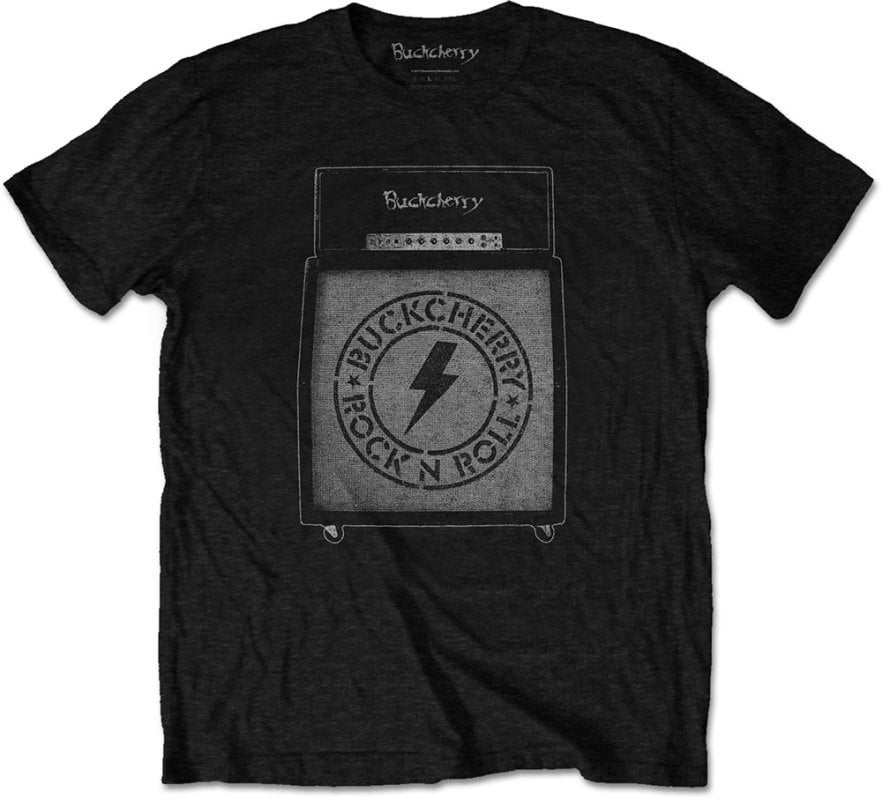 T-Shirt Buckcherry T-Shirt Amp Stack Black 2XL