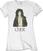 T-Shirt Cher T-Shirt Leather Jacket Damen Weiß M