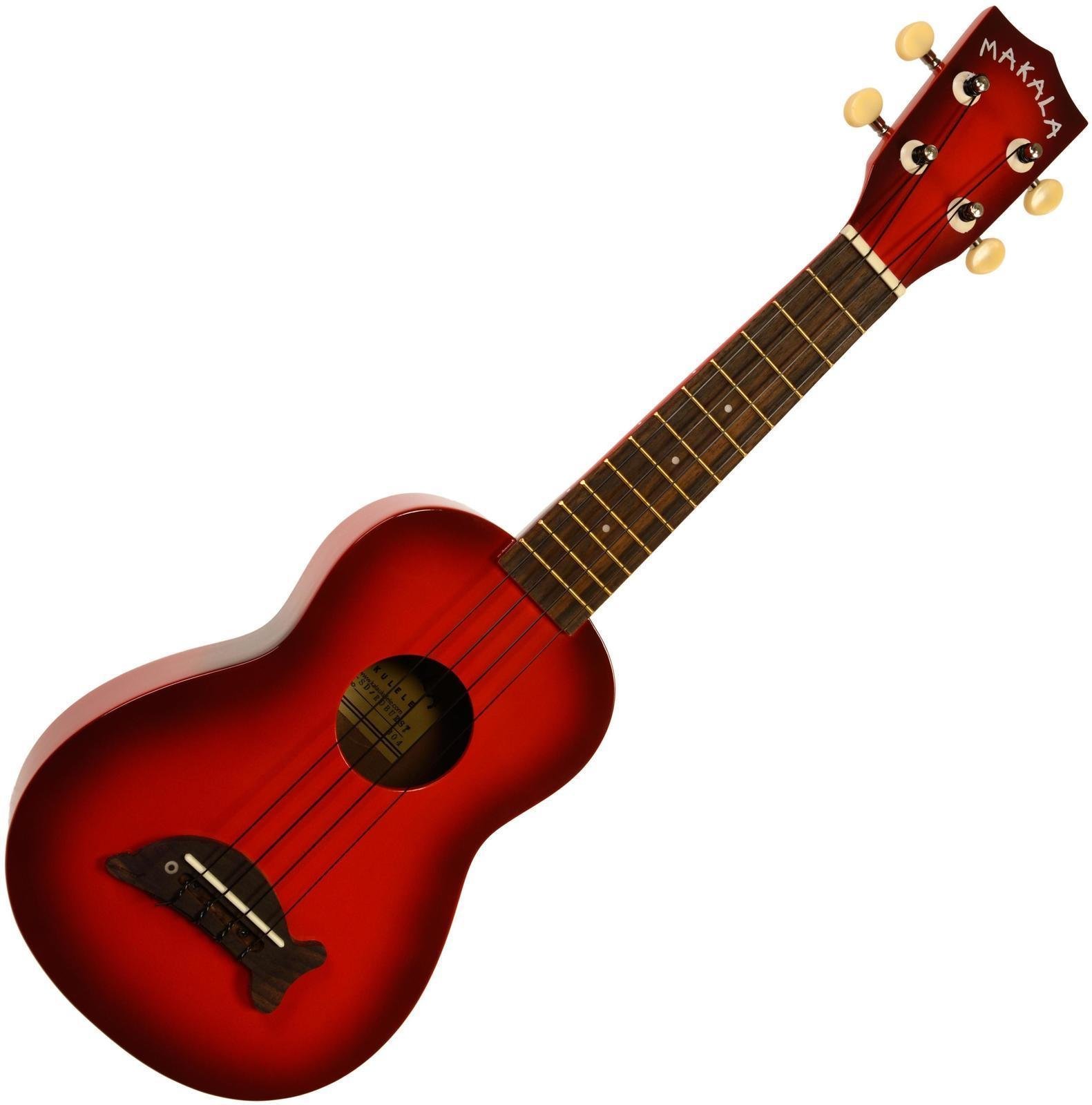 Szoprán ukulele Kala Makala Szoprán ukulele Red Burst