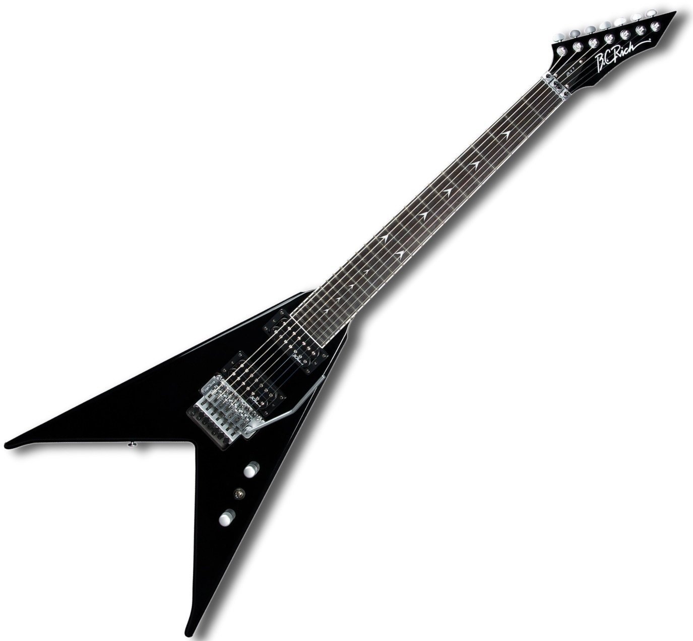 Elektrische gitaar BC RICH JRV 7 Gloss Black