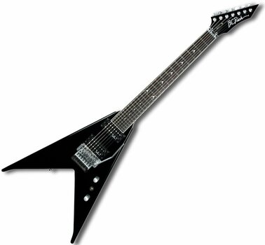Elektromos gitár BC RICH JRV 7 Gloss Black - 1