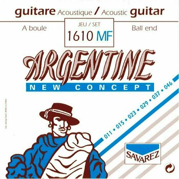 Struny pre akustickú gitaru Savarez 1610MF - 1