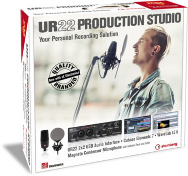 USB Audio Interface Steinberg UR22 Production Studio - 1