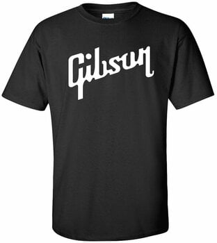 T-shirt Gibson T-shirt Logo Noir L - 1