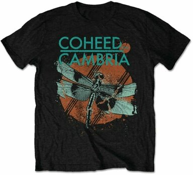 Shirt Coheed & Cambria Shirt Dragonfly Black M - 1