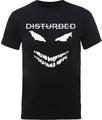 Disturbed Scary Face Candle Black S T-särk