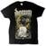 T-Shirt Down T-Shirt Swamp Skull Black XL