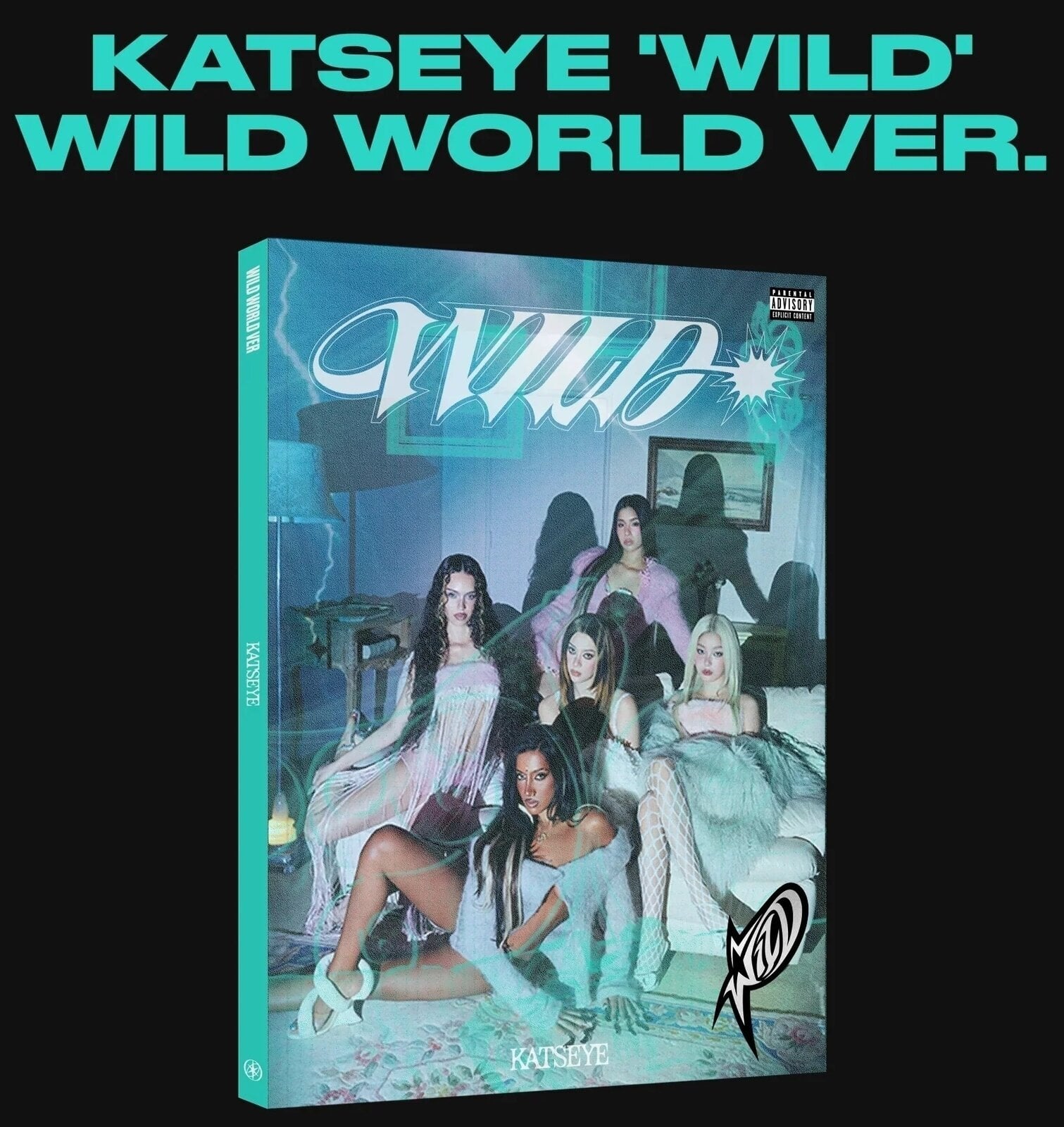 Glasbene CD KATSEYE - WILD (Wild World edition) (CD)