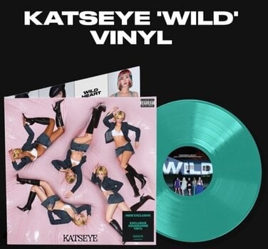 Vinilinė plokštelė KATSEYE - Wild (Indie Exclusive) (Aquamarine Coloured) (LP) - 1