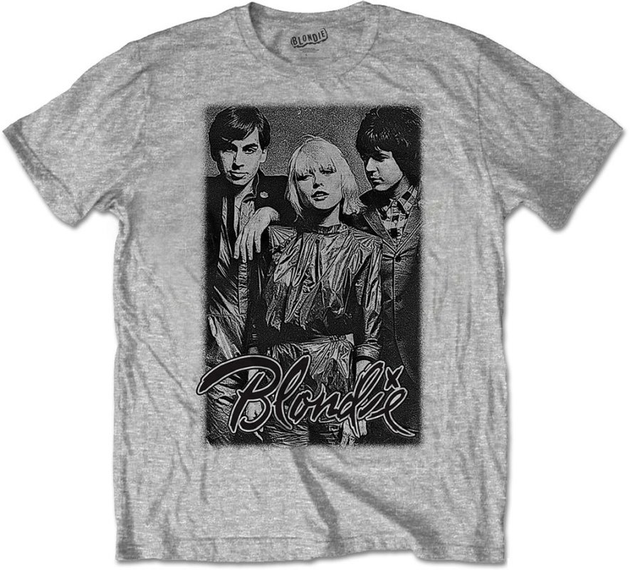 T-shirt Blondie T-shirt Band Promo Gris XL