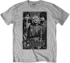 Tricou Blondie Band Promo Unisex Tricou cu mânecă scurtă/Grey/Scurt