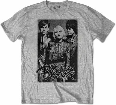 T-shirt Blondie T-shirt Band Promo Gris XL - 1