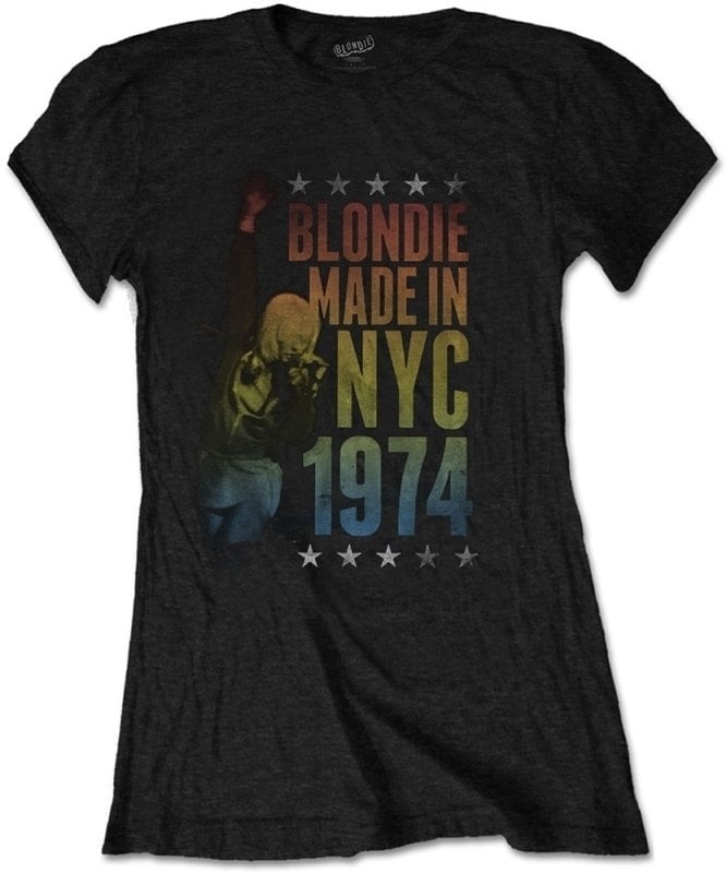 Tričko Blondie Tričko Made in NYC Black L