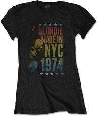 Риза Blondie Made in NYC Womens Тениска с къс ръкав/Black/Къси