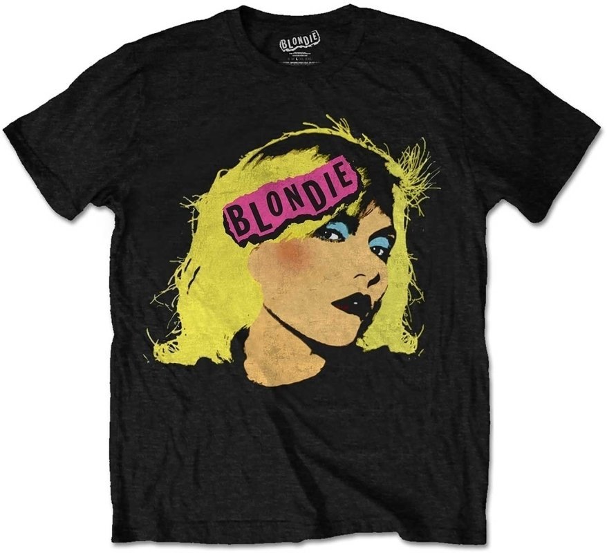Skjorte Blondie Skjorte Punk Logo Black L