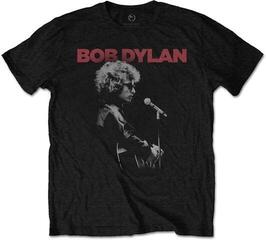 Риза Bob Dylan Sound Check Unisex Тениска с къс ръкав/Black/Къси