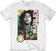 T-shirt Bob Marley T-shirt Unisex 56 Hope Road Rasta Blanc L