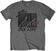 T-Shirt Bob Marley T-Shirt Catch A Fire World Tour Unisex Grey L