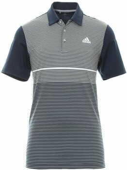 Chemise polo Adidas Ultimate365 Color Block Mens Polo Shirt Collegiate Navy/Grey Two XS - 1