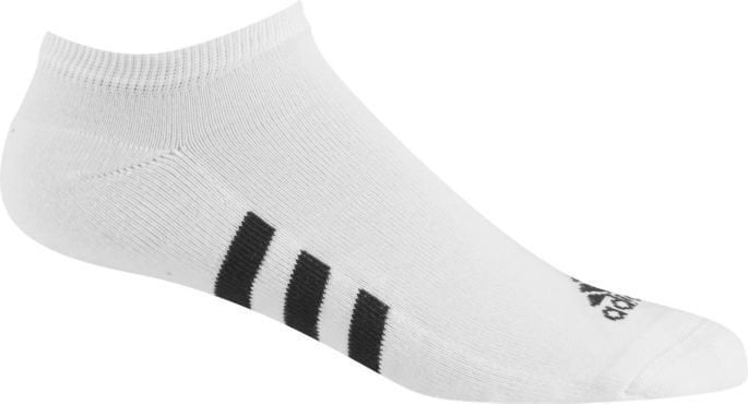 Strumpor Adidas Single No-Show Socks White 39-43