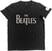 Koszulka The Beatles Koszulka Drop T Logo Czarny S