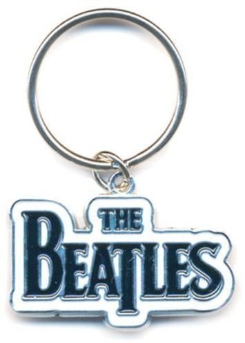 Nyckelring The Beatles Nyckelring Drop T Logo Black