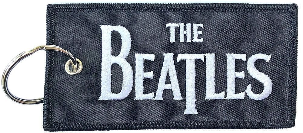 The Beatles Standard Keychain Black Drop T Logo
