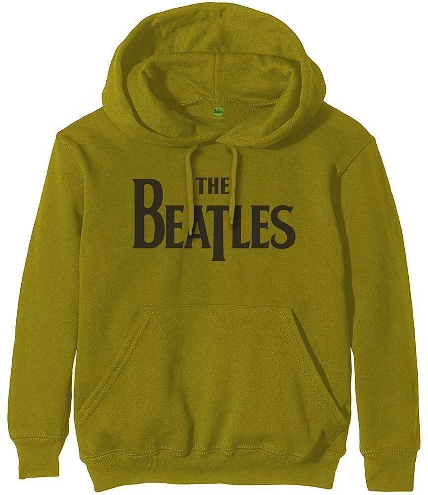 Hoodie The Beatles Hoodie Drop T Logo Green L