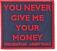 Patch The Beatles Your Never Give Me Your Money (Abbey Road) Patch