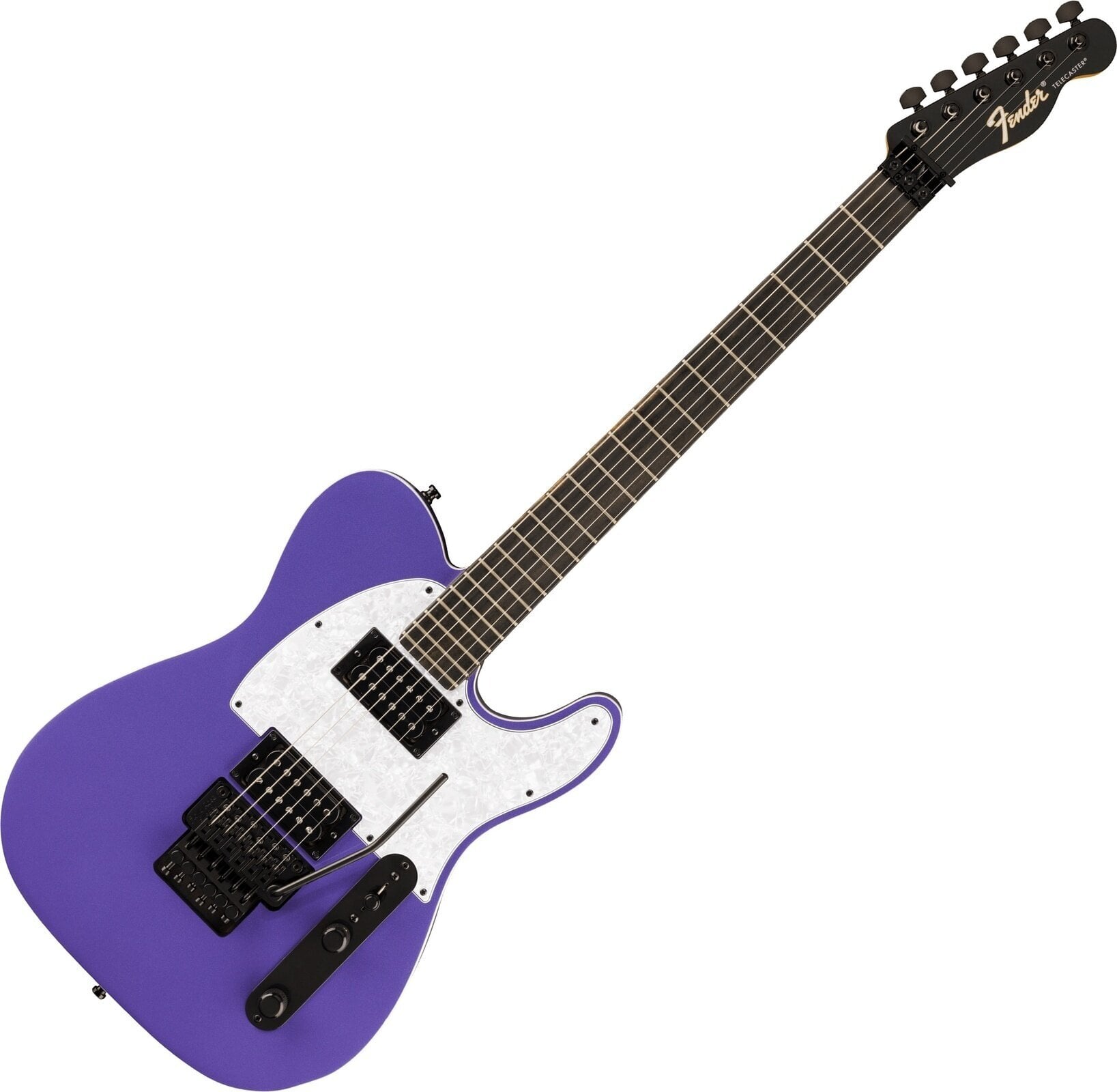 Electric guitar Fender Player Fusion Telecaster HH FR EB Aura Metallic Electric guitar