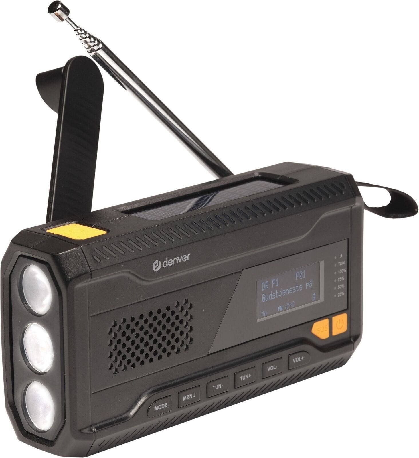 Digital Radio DAB+
 Denver SCD-2033 Black Digital Radio DAB+