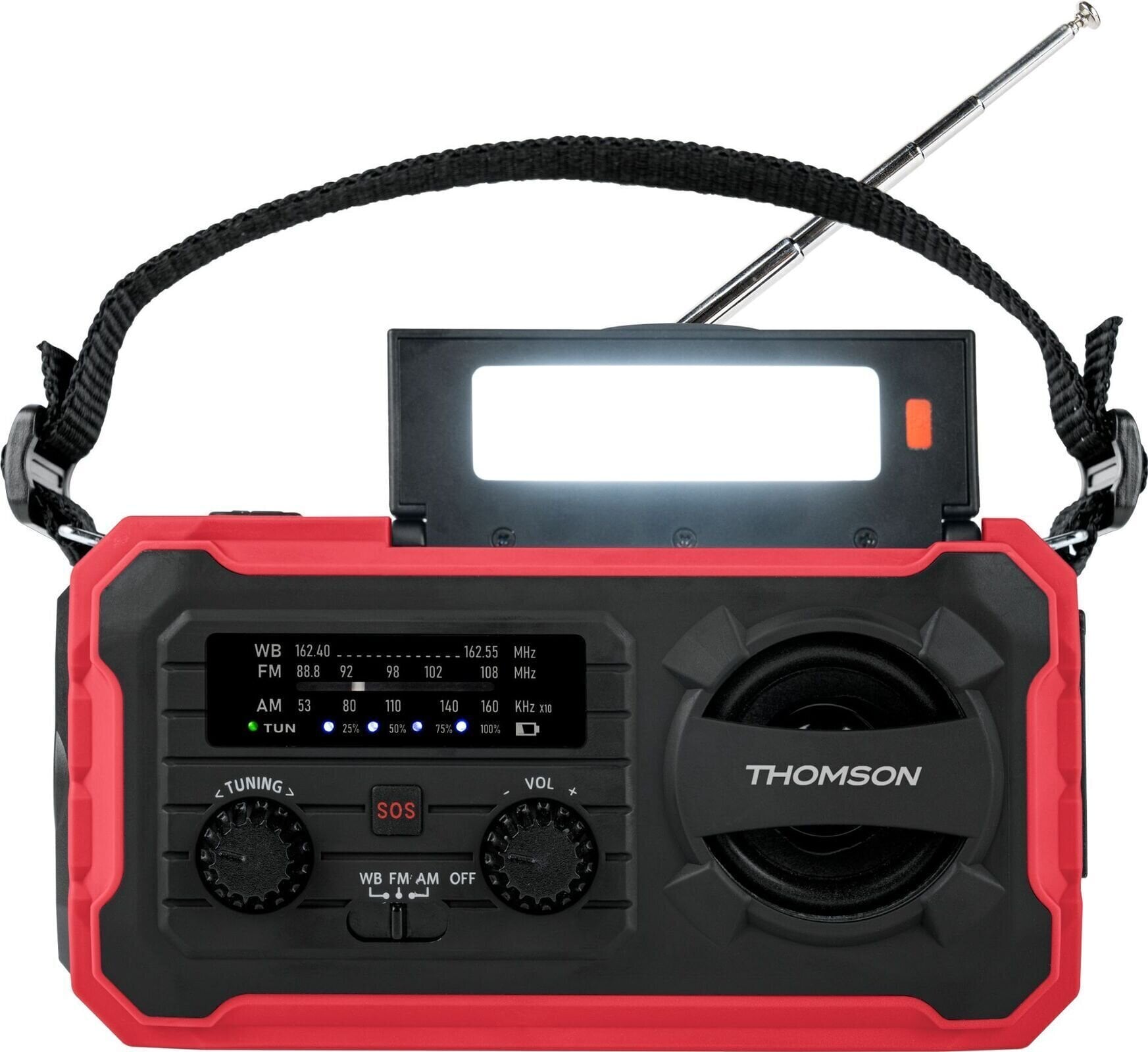 Desktop Music Player Thomson RT280R Red Desktop Music Player